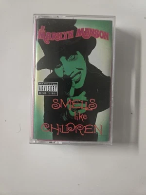 Кассетная лента Marilyn Manson "Smells Like Children" (1995) ПРОТЕСТИРОВАНА - Изображение 1 из 2
