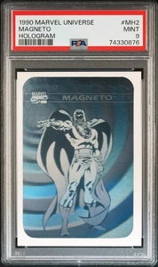 1990 Impel Marvel Universe Magneto Hologram #MH2 PSA 9 Mint - Picture 1 of 2