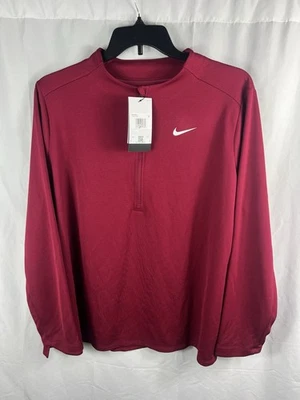 Suéter Pullover Nike Golf Media Cremallera Dri Fit UPF 40 UV Informal Country Club 2X Foto 1 de 4