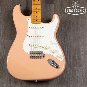 Fender 2018 hecha en Japón Stratocaster tradicional años 50 *Rara rosa flamenco - Imagen 1 de 14