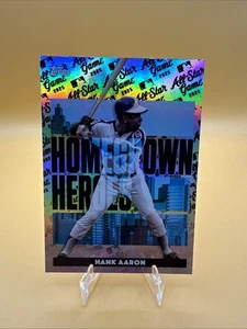 2025 Topps All-Star Game Mega Box Homegrown Heroes Hank Aaron #HH-25 Braves - Picture 1 of 2