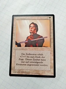 MTG Rightiousness (Rechtschaffenheit)  FBB German  Miscut Regular - Uncirculated - Picture 1 of 3