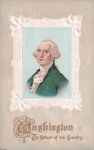 George Washington Father of His Country Postcard D12 - Picture 1 of 2