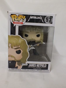 Funko Pop Rocks Metallica James Hetfield #57 Vinyl Figure Boxed (Hol) - Picture 1 of 5