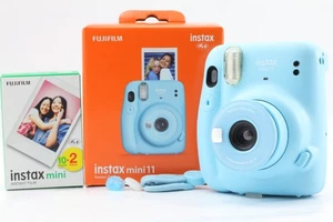 [Unused] Fujifilm Instax Mini 11 SKY BLUE Instant Film Camera From JAPAN - Picture 1 of 14