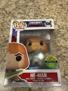 SDCC 2022 Funko Toy Tokyo Masters Of The Universe He-Man #106 - Picture 1 of 4