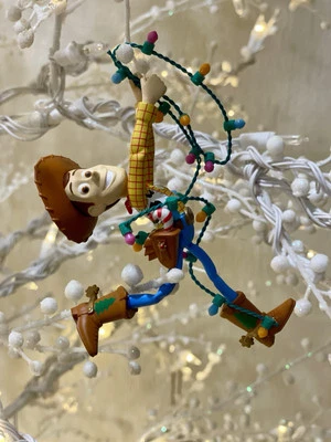 Vintage Grolier: Disney President’s Edition Ornamento 35600-980 Woody CIB Foto 1 de 2