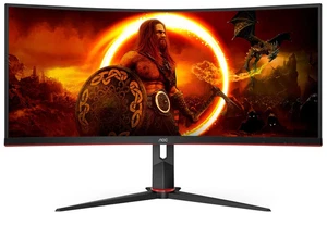 Gaming monitor AOC CU34G2XPD/BK 34" 3440x1440 VA 180Hz curved - Bild 1 von 4