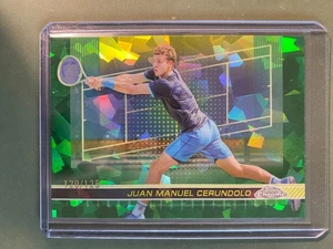 2024 Topps Cromo Zafiro Juan Manuel Cerundolo #120/125 Verde 145 - Imagen 1 de 2