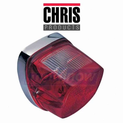 Chris Taillight Assembly for 1980-1984 Harley Davidson FLHS Electra Glide wl Foto 1 de 4
