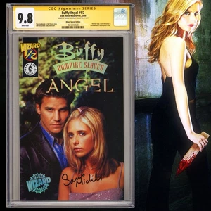 CGC 9.8 SS Buffy/Angel #1/2 Wizard Variant signed Sarah Michelle Gellar BTVS - Bild 1 von 2
