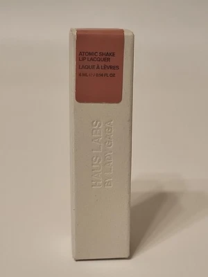 Haus Labs by Lady Gaga Atomic Shake Lip Lacquer Rosewood Shine New And Sealed  - Image 1 of 4