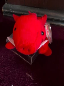 Ty Beanie Baby MWMTs “Grunt” the Razorback *Rare* - Picture 1 of 6