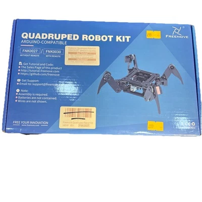 Freenove Quadruped Robot Kit Arduino- Compatible FNK0027 Without Remote - Image 1 of 4
