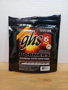 GHS Boomers GBXL 010 Corde per chitarra elettrica (10-46) Confezione da 6 pezzi - Foto 1 di 14