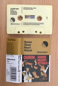 🌟QUEEN🌟CASSETTE ALBUM🌟FREDDIE MERCURY🌟HARD ROCK🌟HEAVY METAL🌟UK🇬🇧SELLER🌟 - Picture 1 of 7