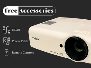 DLP Projector Perfect for Business and Home Use 3000 Lumens Full HD PC 3D Ready - Picture 1 of 12
