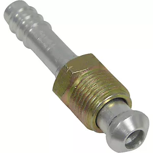 AC BARBED A/C FITTINGS, PUSH ON, MALE FLARE STRAIGHT # 8 NUT,#8 HOSE 35-11202 - Foto 1 di 1