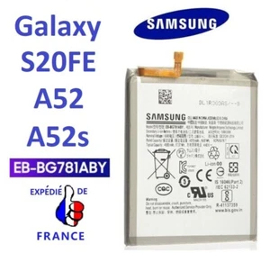 Original Batterie Samsung Galaxy S20FE A52 SM-G781F A525/A526/A528 EB-BG781ABY - Imagen 1 de 1
