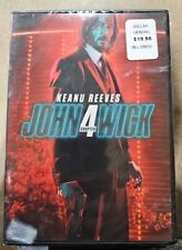 JOHN WICK 4 DVD Keanu Reeves Brand New & Sealed