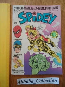 SPIDEY 33 LUG EO 1982 SPIDERMAN COMICS MARVEL SUPER HEROS X-MEN COMIC - Bild 1 von 6