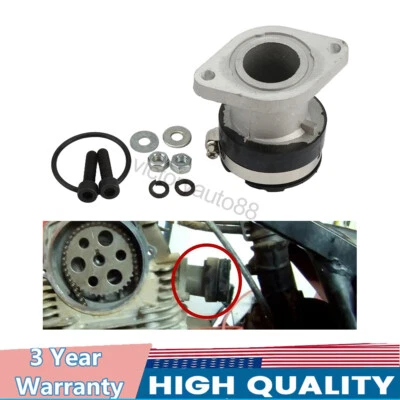 Joint Intake Boot Manifold For Yamaha Bear Tracker Big Bear Bruin 250 Carburetor - Image 1 of 4