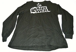 Camisa Answer Racing Motorcross Mangas Largas Cuello Redondo Negro Talla 2XL Nueva con Etiquetas - Imagen 1 de 5