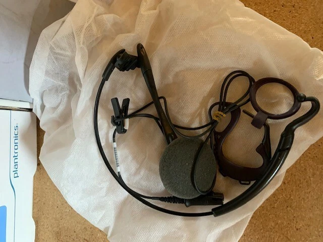 Plantronics H141N DuoSet Noise-Canceling Headset You Need M22 M12 SIP VOIP - Image 1 of 2
