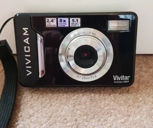 Vivitar Vivicam 5024 5.1MP Compact Digital Camera Black in good Working conditio - Picture 1 of 5