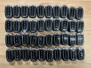 LOTE DE 40 LLAVES INTELIGENTES HYUNDAI USADAS OEM MANDOS A DISTANCIA VARIEDAD - Imagen 1 de 3