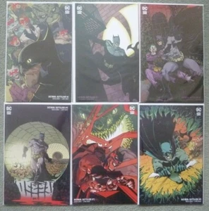 BATMAN "REPTILIAN" #1-6 VARIANT SET..ENNIS/SHARP.DC 2021 1ST PRINTS.VFN+.2,3,4,5 - Picture 1 of 1