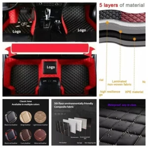 Alfombrillas de coche cubiertas completas impermeables forros de lujo personalizados para Lexus - Imagen 1 de 36