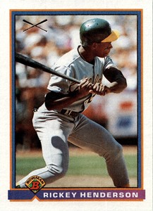 1991 Bowman #371 Rickey Henderson