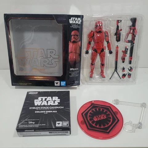 S.H.Figuarts Sith Trooper-The Rise of Skywalker Bandai USED First Order Stand! Cover