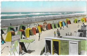 STELLA-PLAGE 62 La Plage CPSM animated colorized written Taburiaux Collection - Picture 1 of 2
