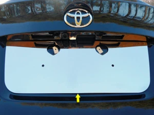 Fits Toyota C-HR 2018-2021 QAA Stainless Chrome Polished License Plate Trim - Picture 1 of 1