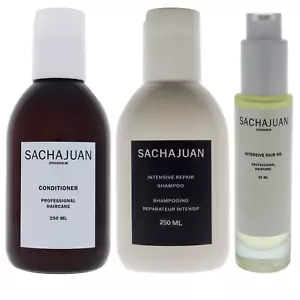 Sachajaun Intensive Repair Shampoo & Normal Conditioner & Intensive Oil Pack of3 - Picture 1 of 10