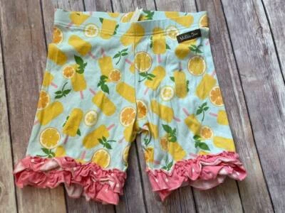 Matilda Jane sz 10 Brilliant Daydream Orange You Glad Shorties popsicle 1/2 B14 - Image 1 of 2
