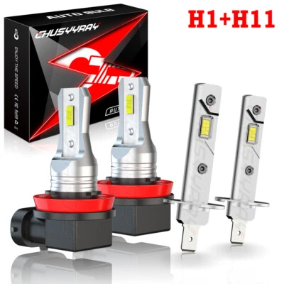 PARA Kia Sorento 2011-2012 2013 LED Faro Bombilla Luz Alta Baja Kit 6000K Blanco Foto 1 de 4