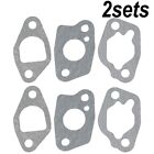 Lawnmower Gaskets Replace For Honda Engines 2Sets Carburetor Carb Gaskets New