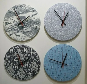 Handmade fabric clock - Makower - range of patterns - Imagen 1 de 2
