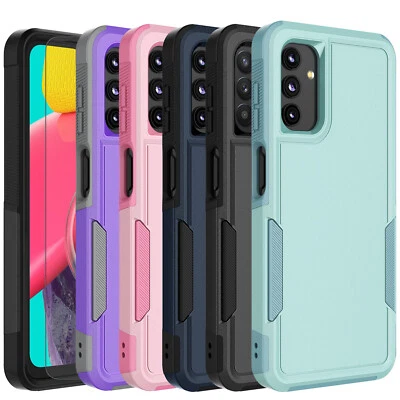 COCOSTARKE For Samsung Galaxy A14 5G Shockproof Rugged Phone Case Cover Screen Protector