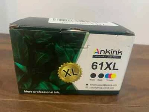 Ankink 61 xl ink cartridge combo pack 2 black ink AND 1 Tri-color ink - Photo 1/1