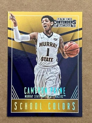 Tarjeta de novato Cameron Payne RC 2015-16 Panini Contenders COLORES ESCOLARES #7 ~ SOLS Foto 1 de 2