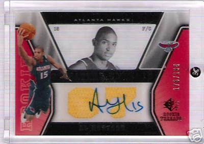 AL HORFORD 2007-08 SP ROOKIE THREADS SIGNATURE THREADS - Image 1 of 2