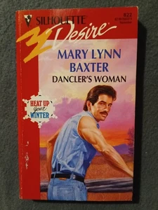 Dancler's Woman Mary Lynn Baxter 1993 Silhouette Desire Romance - Imagen 1 de 3