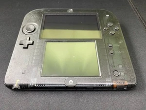 Nintendo 2DS Console Only Clear Black Junk Untested Skeleton Model Retro Japan - Picture 1 of 8