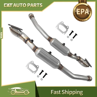 2X Catalytic Converter Set For 2011-2012 Jeep Grand Cherokee 3.6L Foto 1 de 4