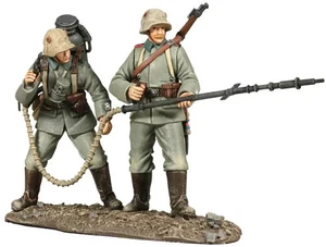 Guglielmo Britains WW1 1916 squadra lanciafiamme fanteria tedesca 23043 - Foto 1 di 1