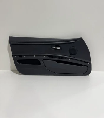 ✅07-13 Panel de puerta del conductor delantero izquierdo BMW 328i 335i M3 E92 E93 negro OEM Foto 1 de 4